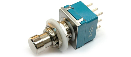CHK Electronics 3PDT push PCB