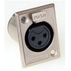 AMPHENOL AC3FPZ female na panel