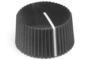 CHK Electronics Fender knob černý